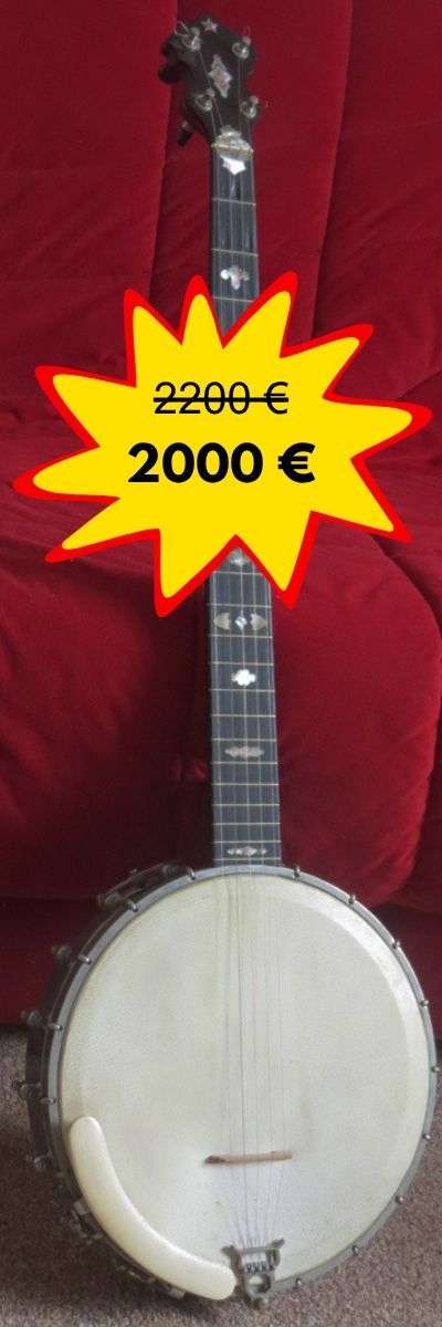 Banjo Clifford Essex Old Time Open Back (1925)